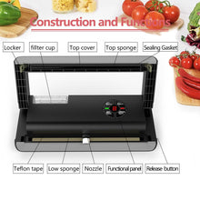 Load image into Gallery viewer, Stand Up Pouch Vacuum Sealer