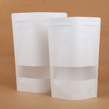 Load image into Gallery viewer, White Kraft Stand Up Pouch