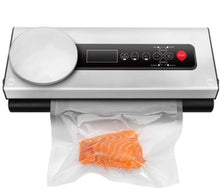 Load image into Gallery viewer, Our dual voltage vacuum sealer is perfect for those who love the outdoor. Vacuum seal your food with our 12V/240V food sealer.