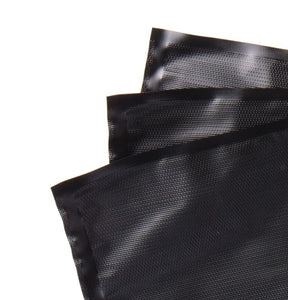 Domestic Vacuum Sealer Bags (290mm x 300mm) (black-front & black-back)