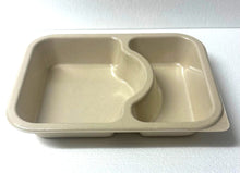Load image into Gallery viewer, Compostable Containers (660ml) (2 Compartment)
