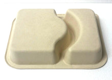 Load image into Gallery viewer, Compostable Containers (660ml) (2 Compartment)