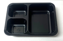 Load image into Gallery viewer, CPET Containers (660ml) (3 Compartment)