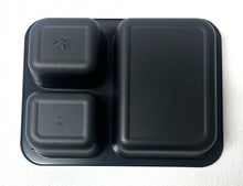 Load image into Gallery viewer, CPET Containers (660ml) (3 Compartment)