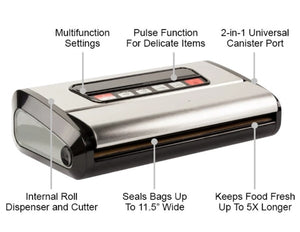 320mm Food Vacuum Sealer & Starter Pack